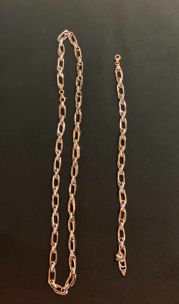 Eria Customised bracelet and chain set