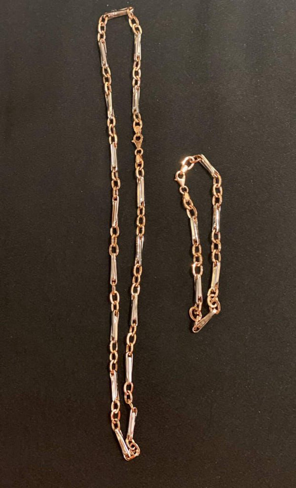 Eria Customised bracelet and chain set