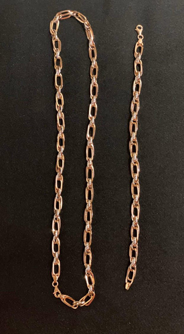 Eria Customised bracelet and chain set