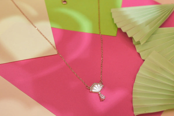 Delicate silver necklace- SN39