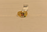 Eria 22kt Gold Swarovski Ring - R51