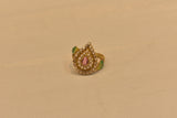 Eria 22kt Gold Swarovski Ring - R27