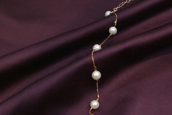 Whimsical pearl Silver Bracelet  - SK30
