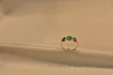 Eria 18K Natural Gemstone with Yellow Gold- R86