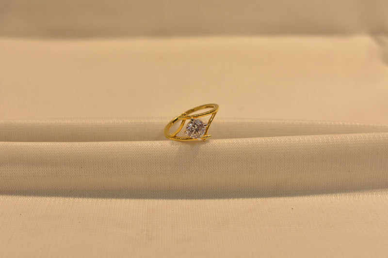 Eria 18K Gold Swarovski Ring - R93