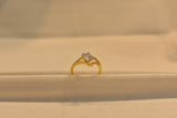 Eria 18K Gold Swarovski Ring - R93