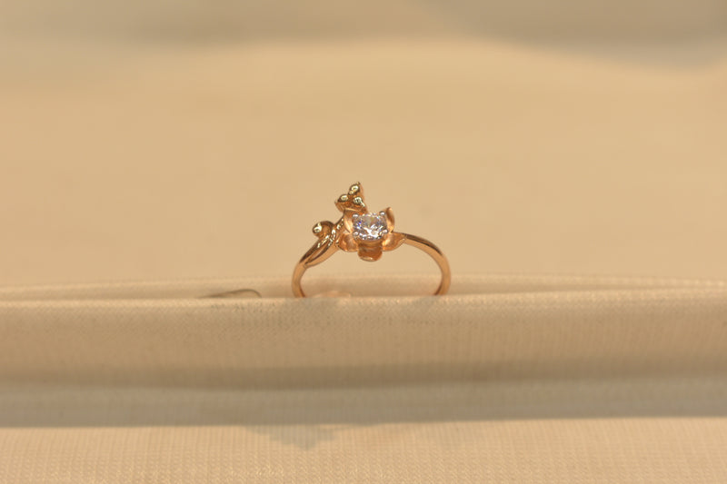 Eria 18K Gold Swarovski Ring - R147