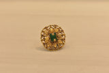 Eria 22K Gold Swarovski Ring - R216