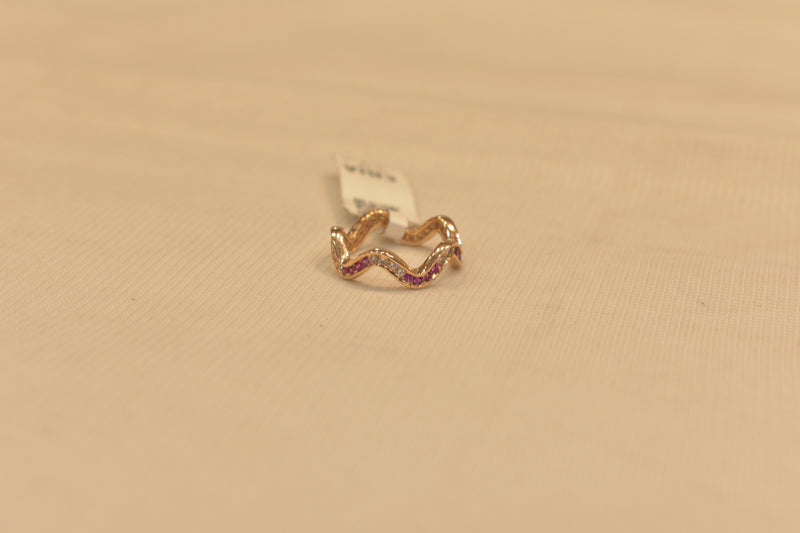 Eria 18kt Gold Swarovski Ring - R100