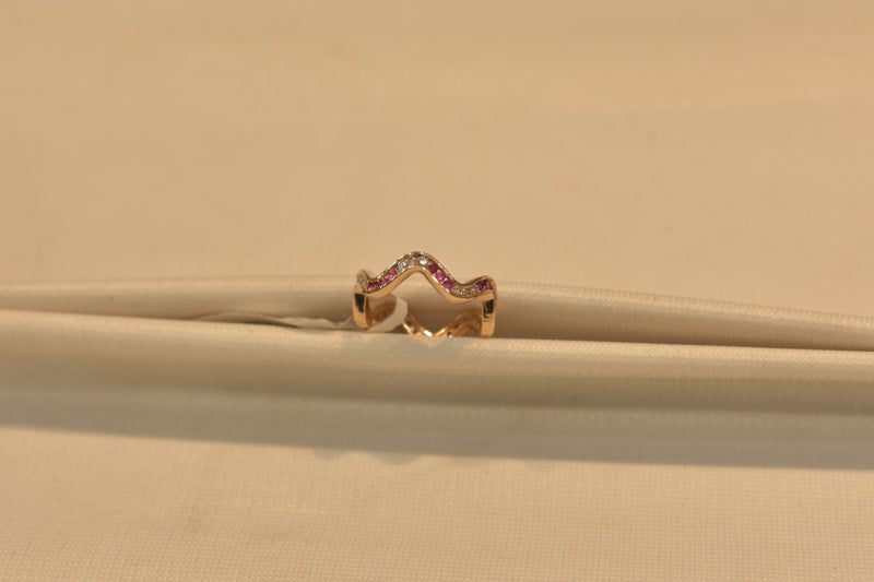 Eria 18kt Gold Swarovski Ring - R100