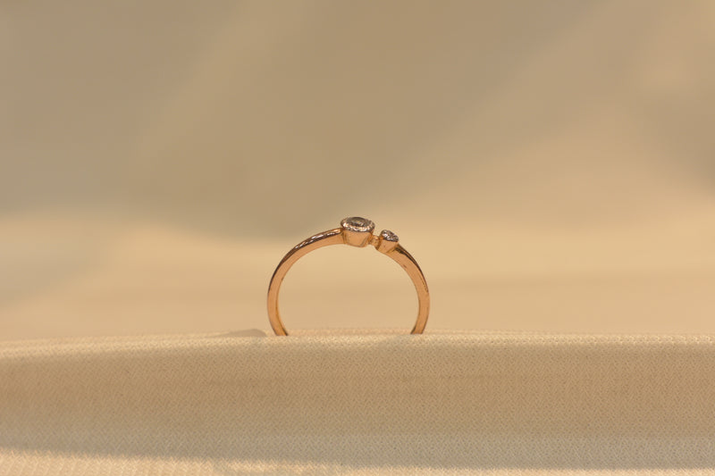 Eria 18K Gold Swarovski Ring - R208