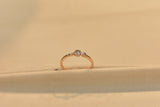 Eria 18K Gold Swarovski Ring - R208