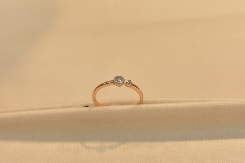 Eria 18K Gold Swarovski Ring - R208