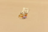 Eria 22kt Gold Swarovski Ring - R111