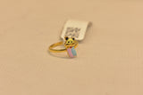 Eria 22kt Gold Swarovski Ring - R56