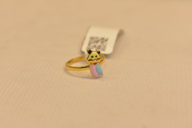 Eria 22kt Gold Swarovski Ring - R56