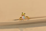 Eria 22kt Gold Swarovski Ring - R56