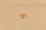 Eria 22kt Gold Swarovski Ring - R114