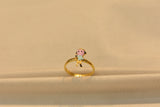 Eria 22kt Gold Swarovski Ring - R38