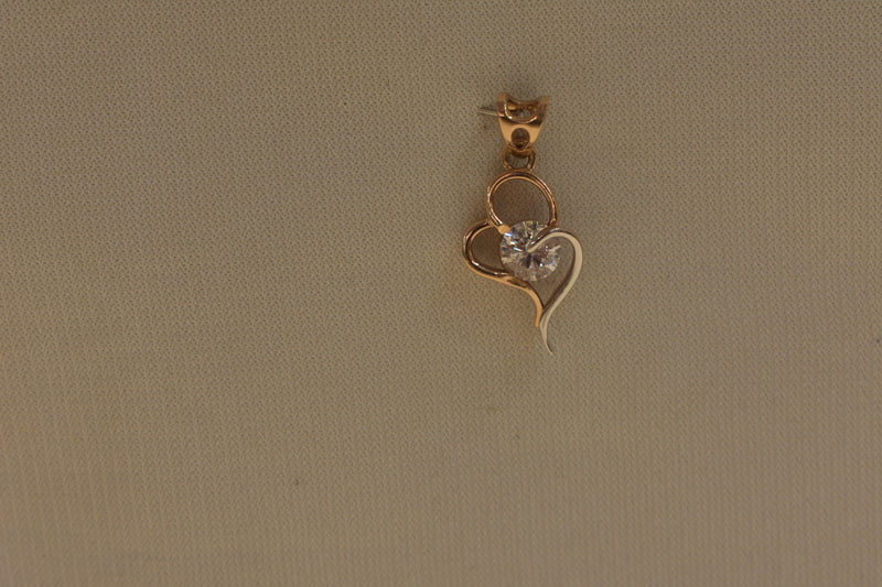 ERIA 18kt Rose Gold Pendant D12