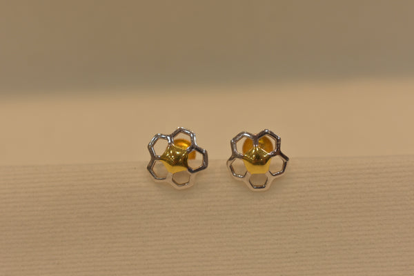 Eria 22k Yellow Gold with Rhodium - T83