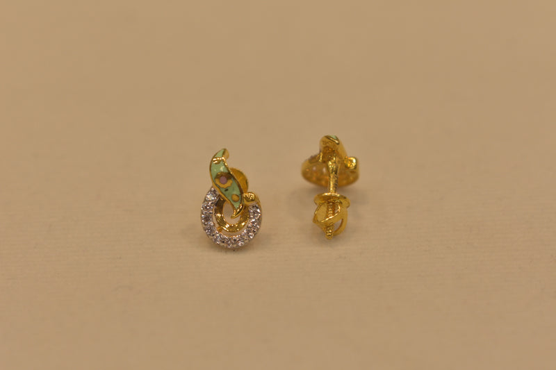 Eria 22k Yellow Gold - T129