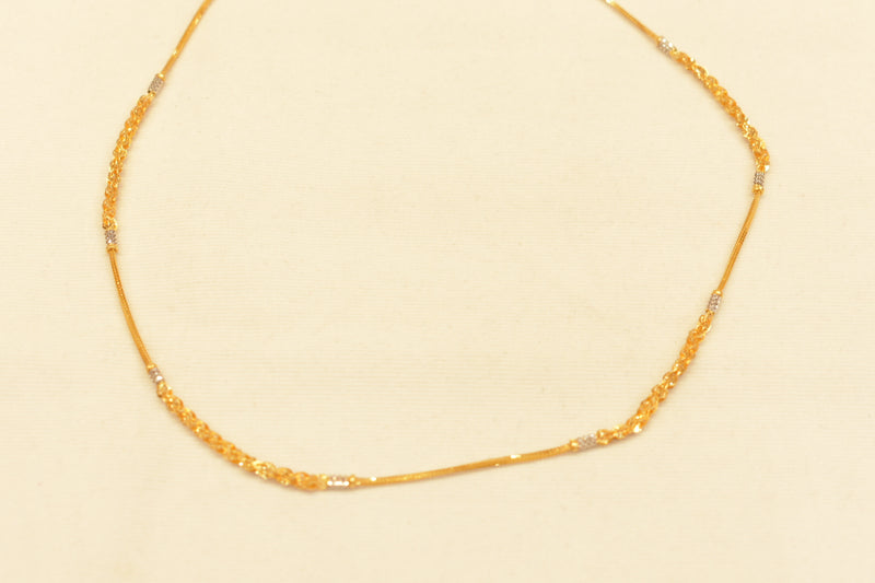 Eria 22k Gold Chain - C84