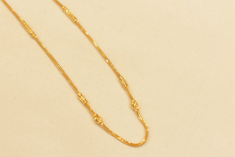 Eria 22k Gold Chain - C85