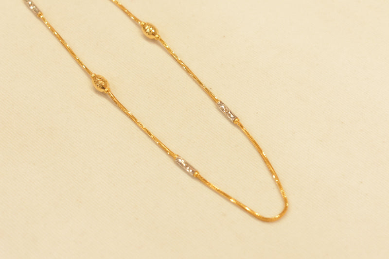 Eria 22k Gold Chain - C81