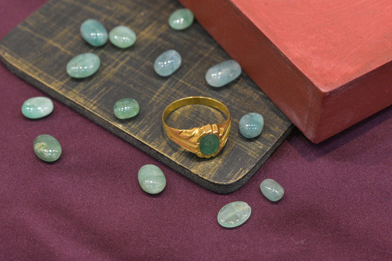 Eria 22k Gold Swarovski Ring - R105