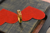 Eria 22K Gold Swarovski Ring - R73