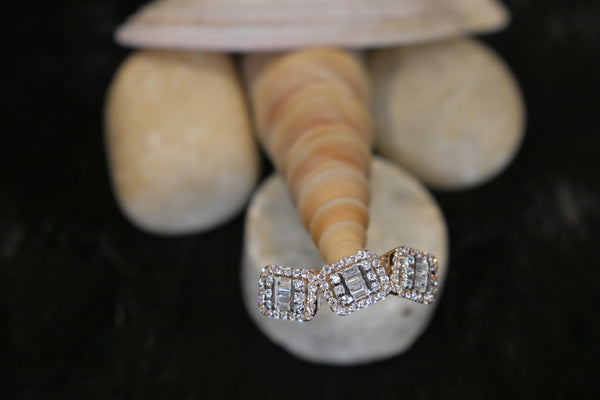 Eria 18K Gold Swarovski Ring - R74