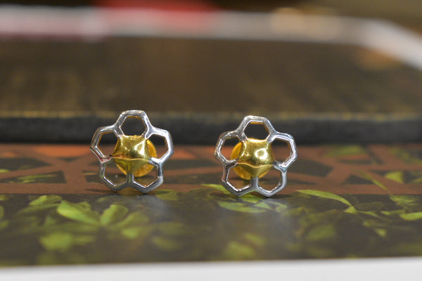 Eria 22k Yellow Gold with Rhodium - T83