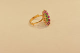 Eria 22kt Gold Swarovski Ring - R205