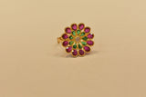 Eria 22kt Gold Swarovski Ring - R205