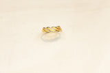 Eria 22kt Gold Swarovski Ring - R231