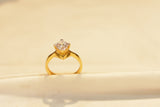 Eria 22kt Gold Swarovski Ring - R133