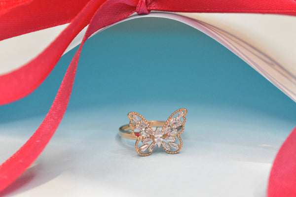 Eria 18K Gold Swarovski Ring - R132