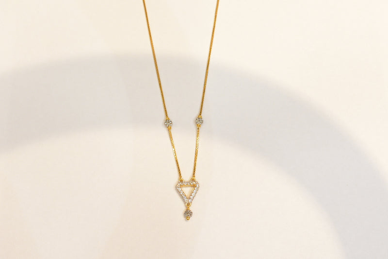 Eria 22k Gold Necklace - N26