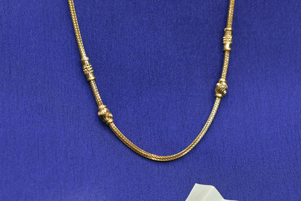 Eria 22k Gold Chain - C86