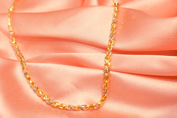 Eria 22k Yellow Gold Chain - C73