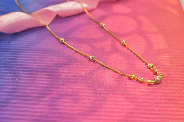 Eria 22k Yellow Gold Chain - C80