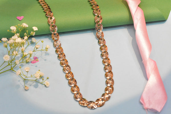 Eria 18K Rose gold With Rhodium Chain- C48