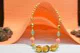 Eria 22K Gold Chain with Pearls - C58