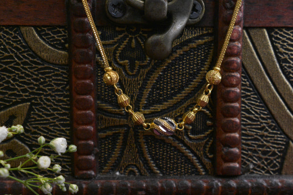 Eria 22k Yellow Gold Chain - C80