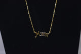 Eria 22K Gold Necklace - N59 - View 2