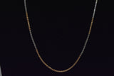 Eria 18K Gold Chain with Precious Stones - C13 - View 2