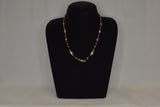 Eria 22K Gold Chain with Precious Stones - C46 - View 1