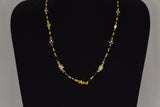 Eria 22K Gold Chain with Precious Stones - C46 - View 2