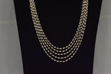 Eria 22K Gold Chain with Pearls - C4 - View 2